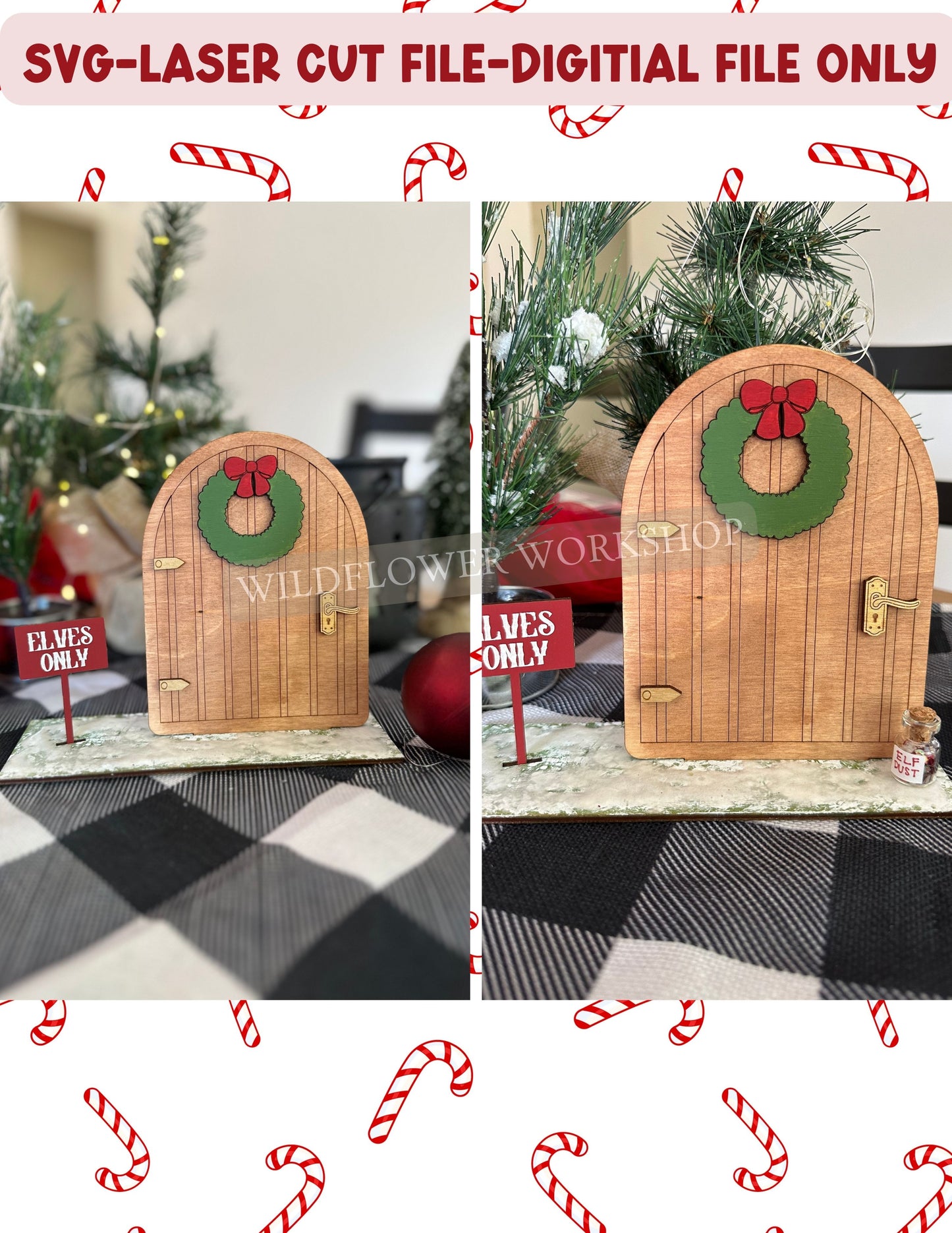 Elf On the Shelf Door FILE