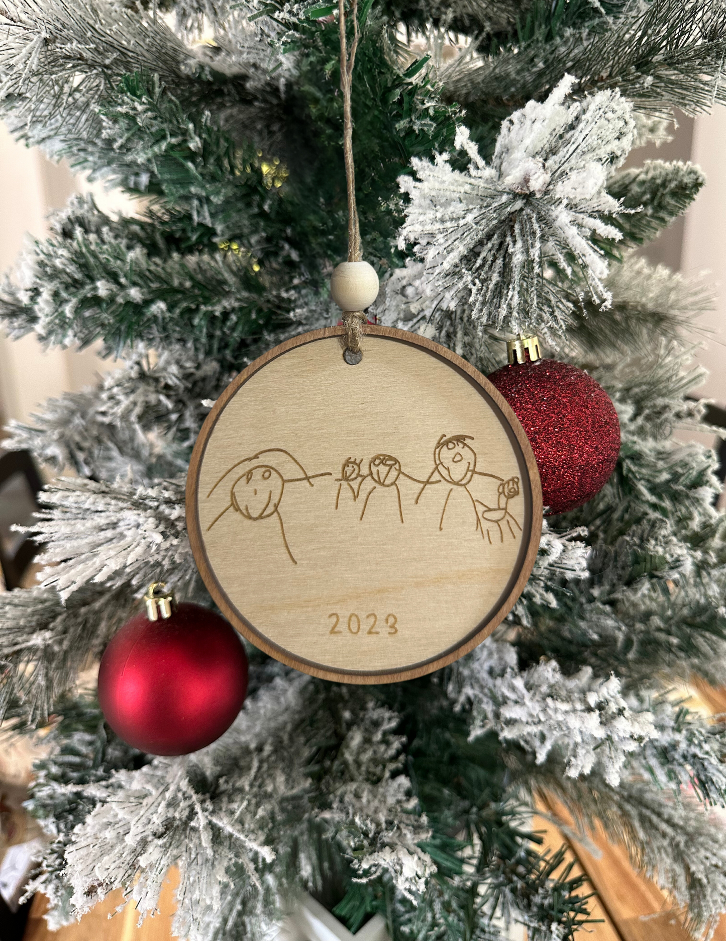 Custom Drawing Ornaments