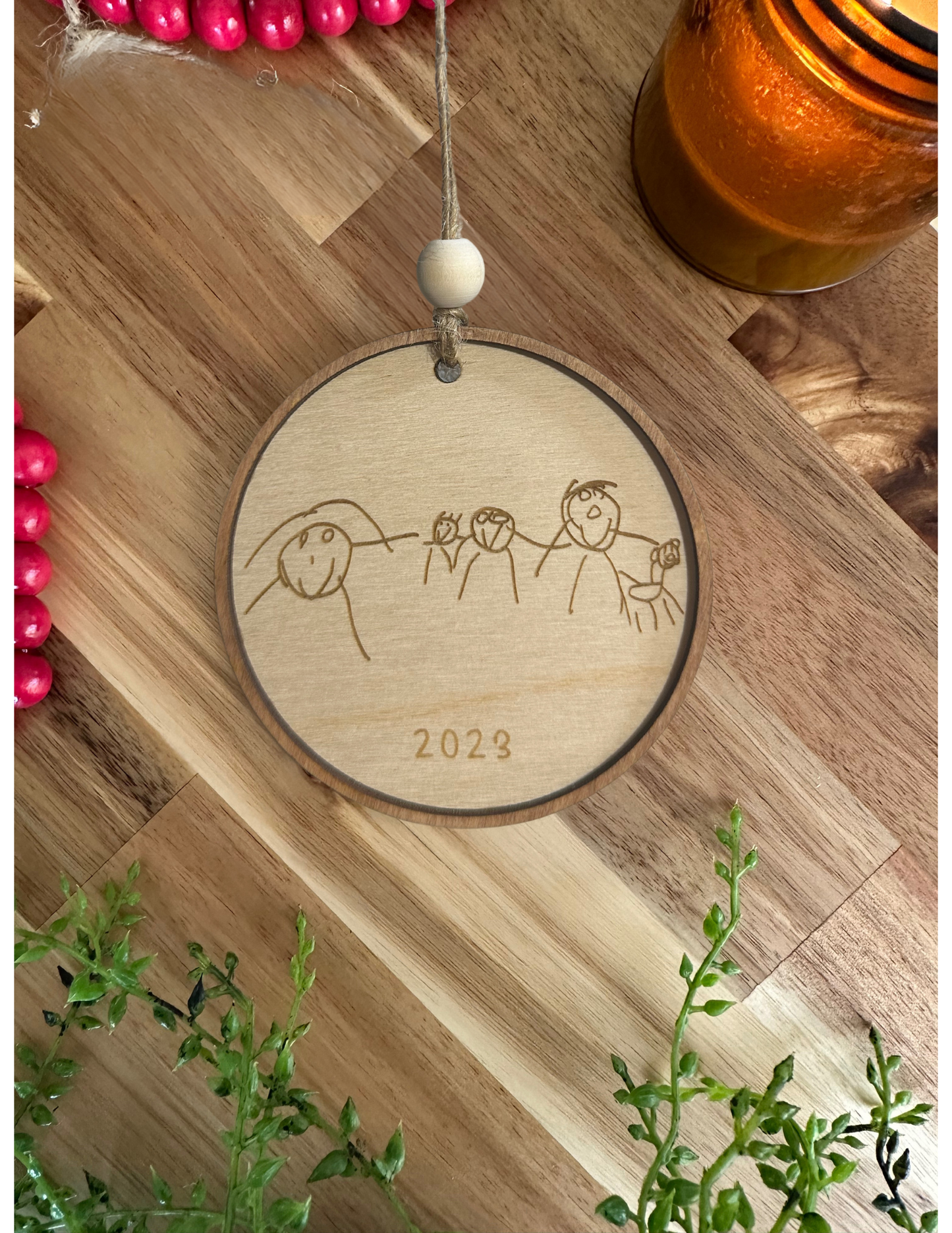 Custom Drawing Ornaments