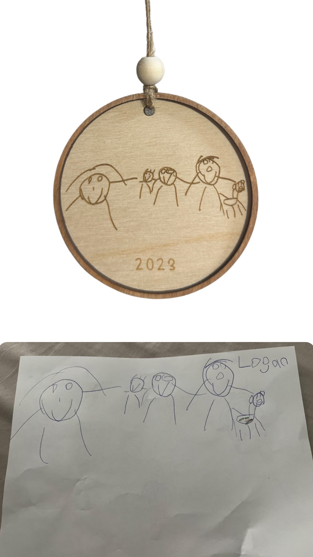 Custom Drawing Ornaments