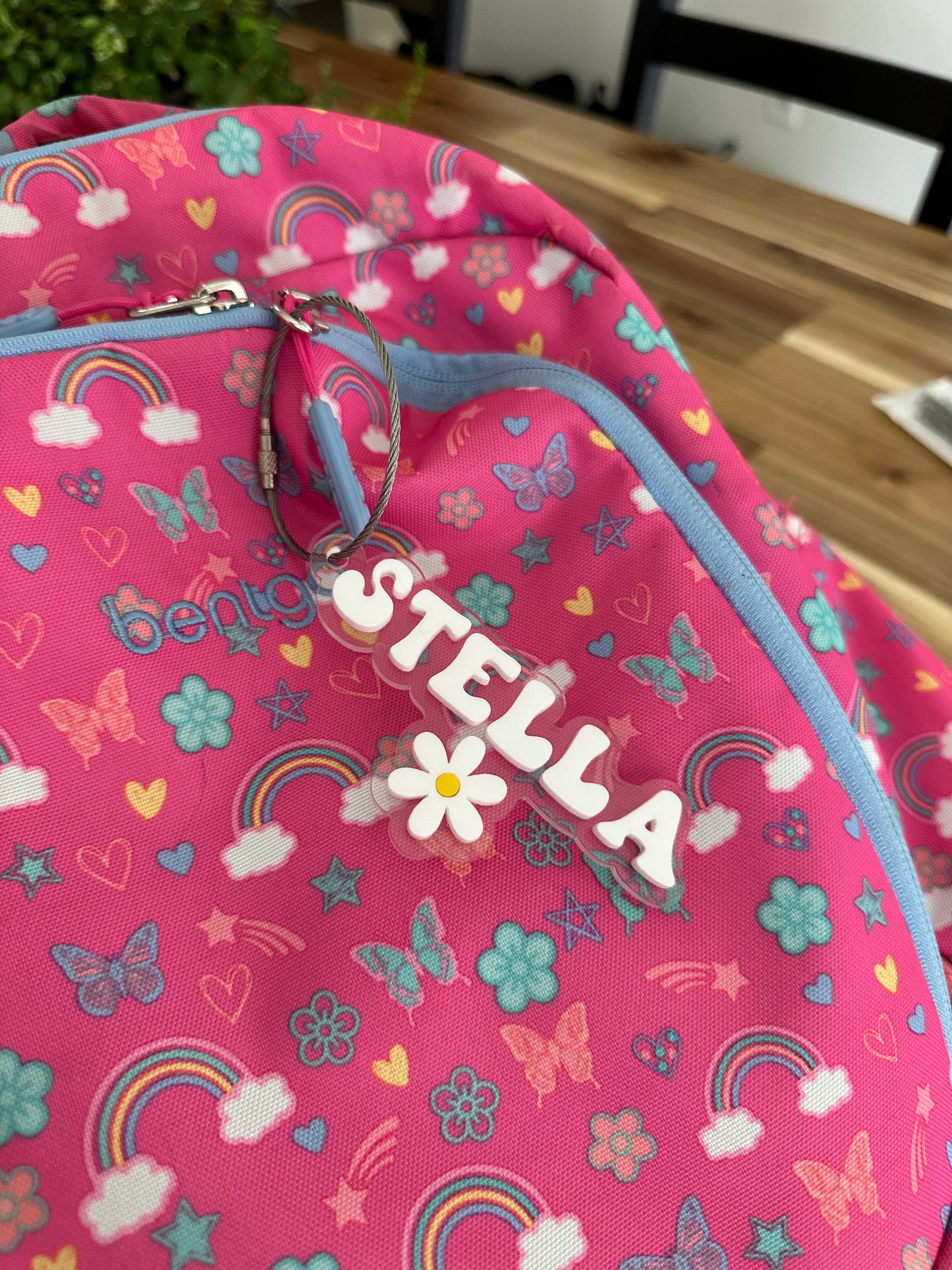 Daisy Book Keychain 3D KeyChain