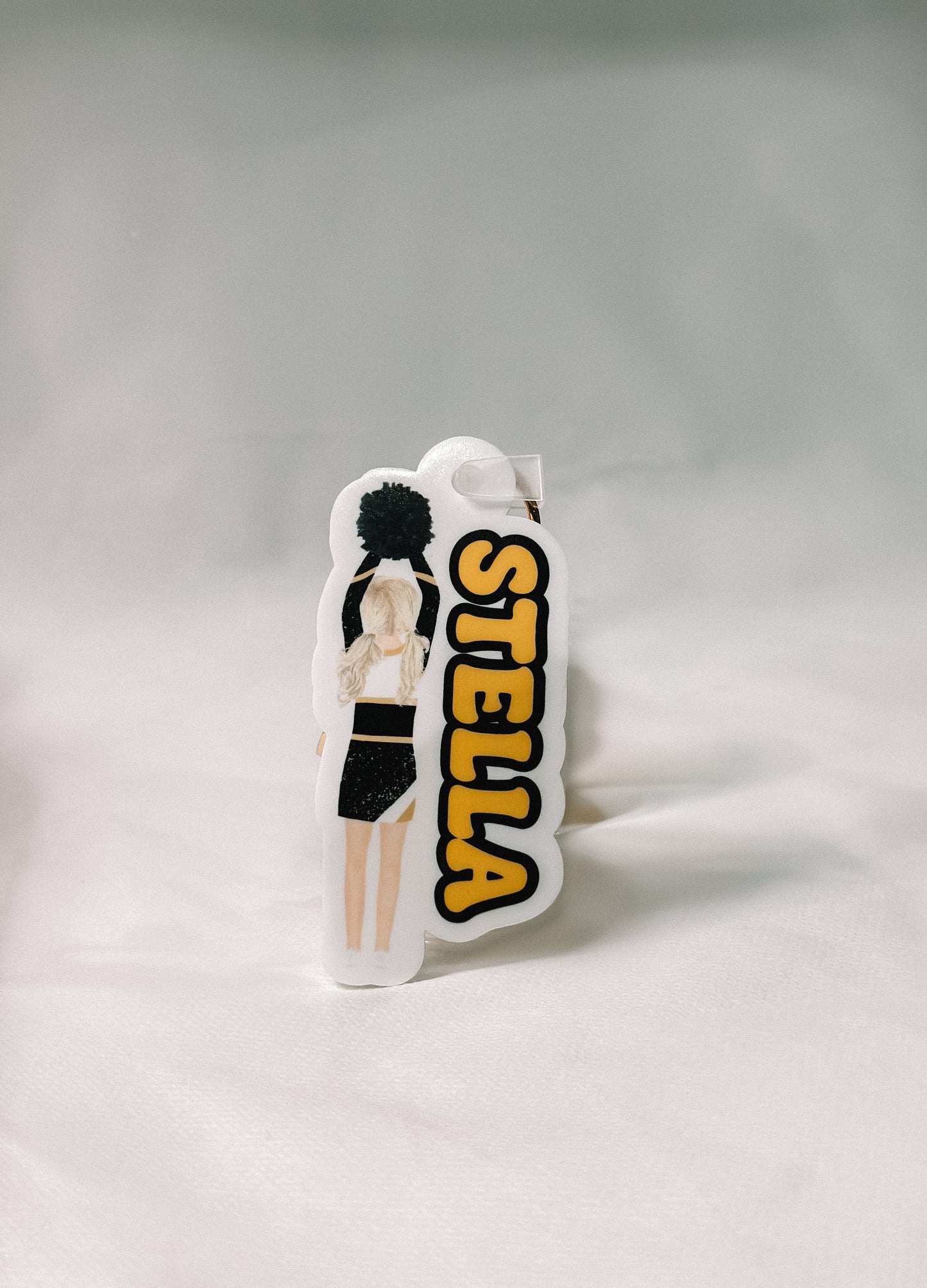 Custom Cheerleader Keychains