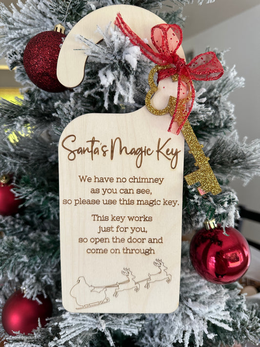 Santas Magic Key door Hanger