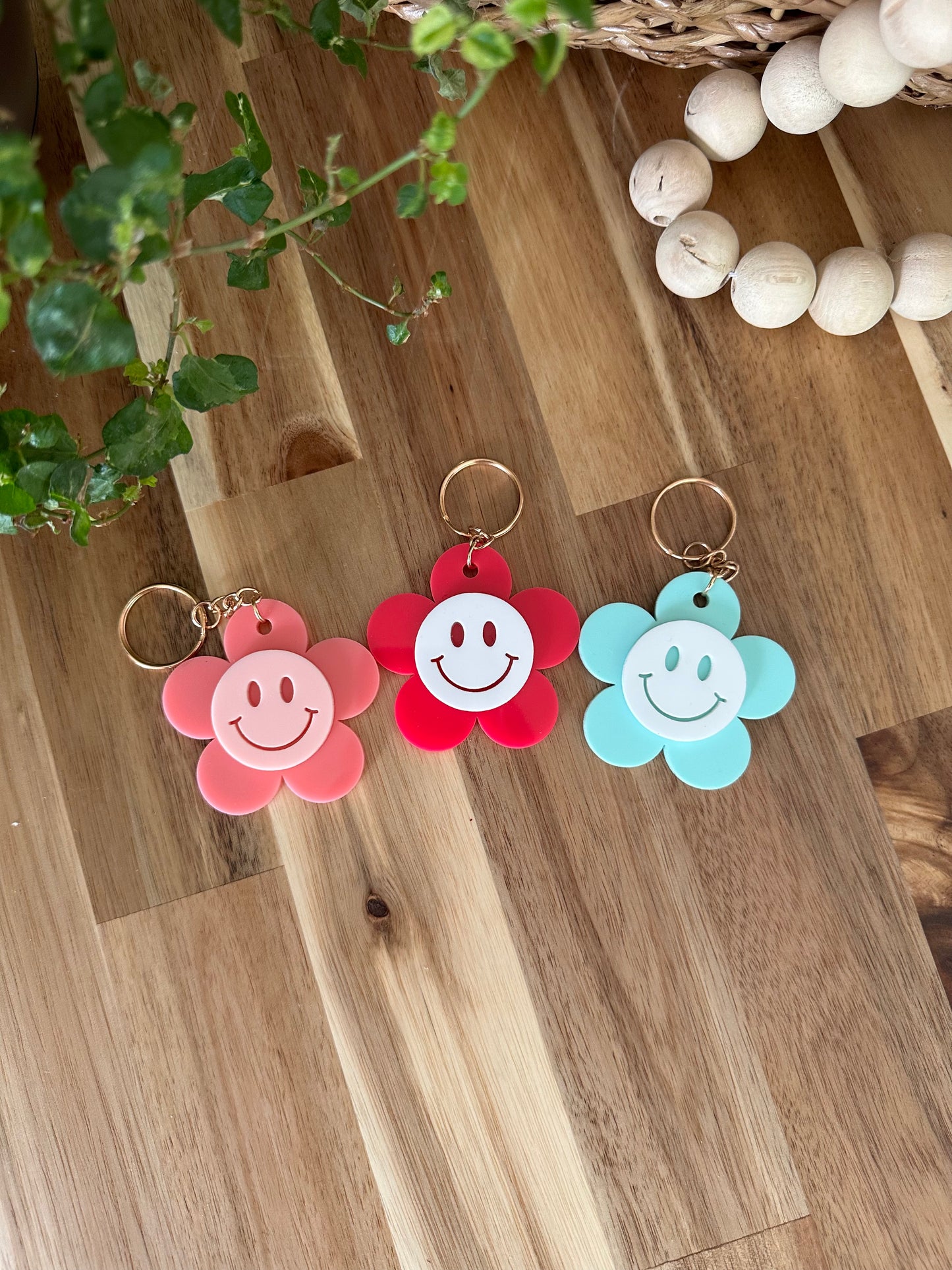 Cute Daisy Keychains