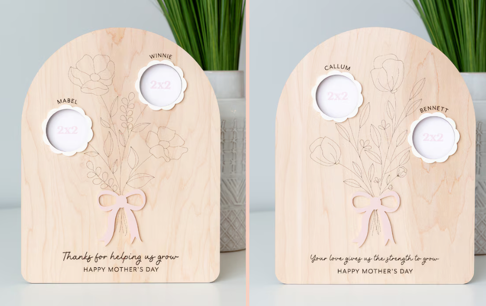 Mothers Day Flower Picture Sign