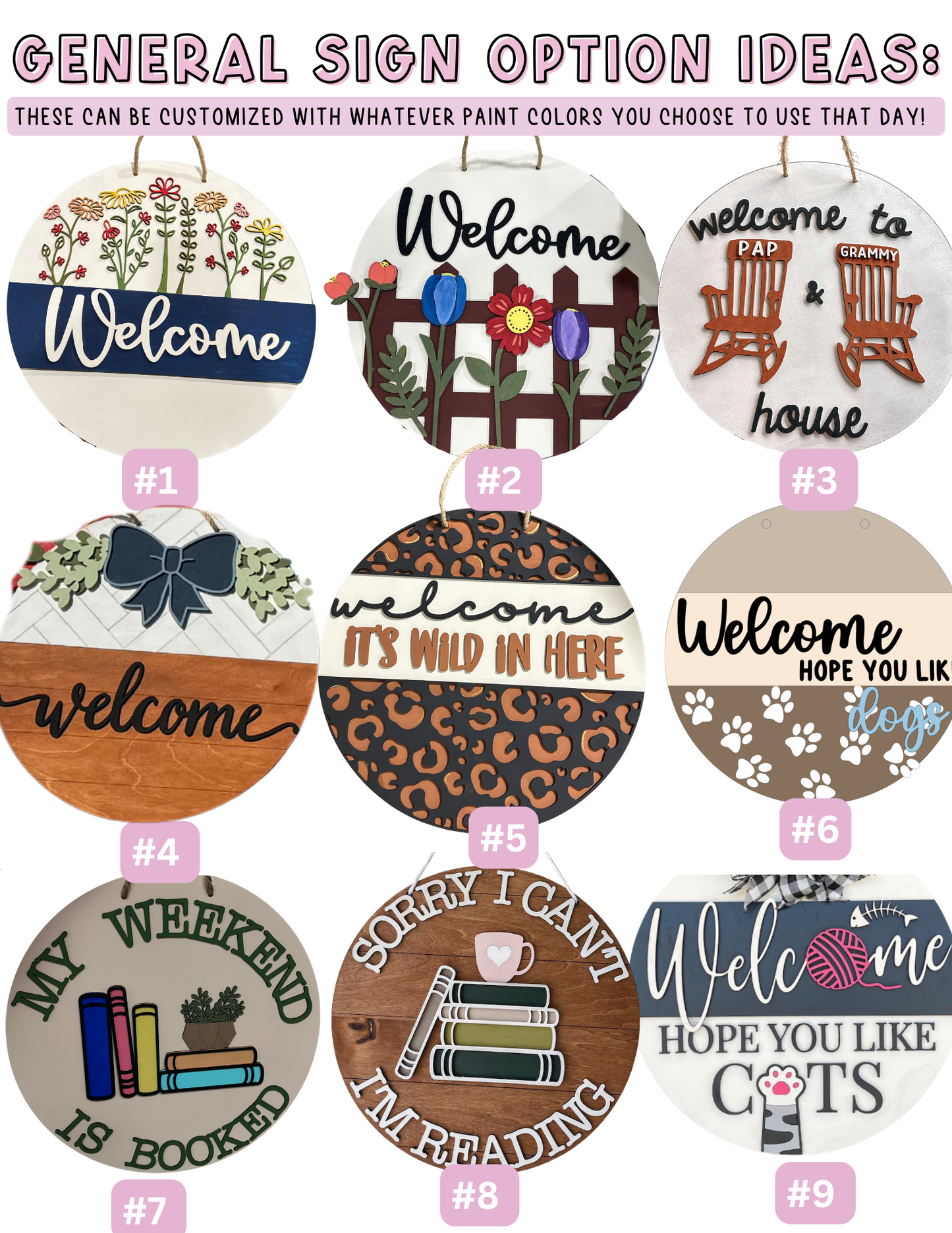 Jessica Door Sign Party