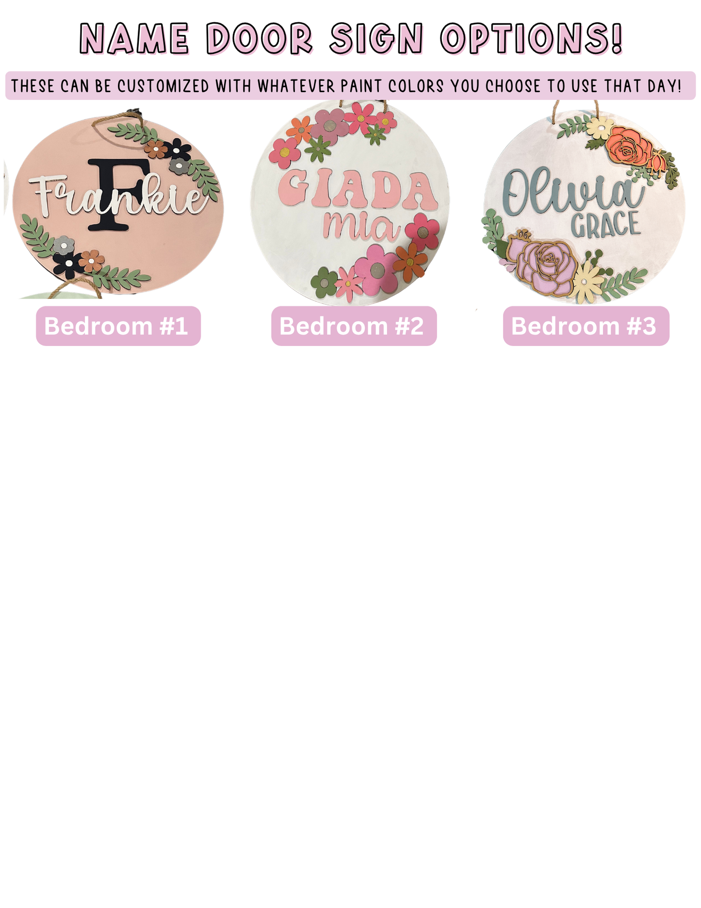 Jessica Door Sign Party