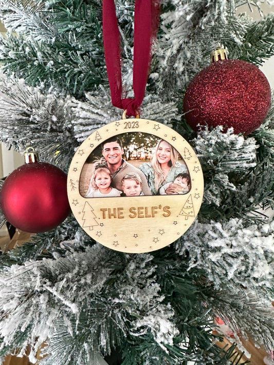 Family Picture Ornament