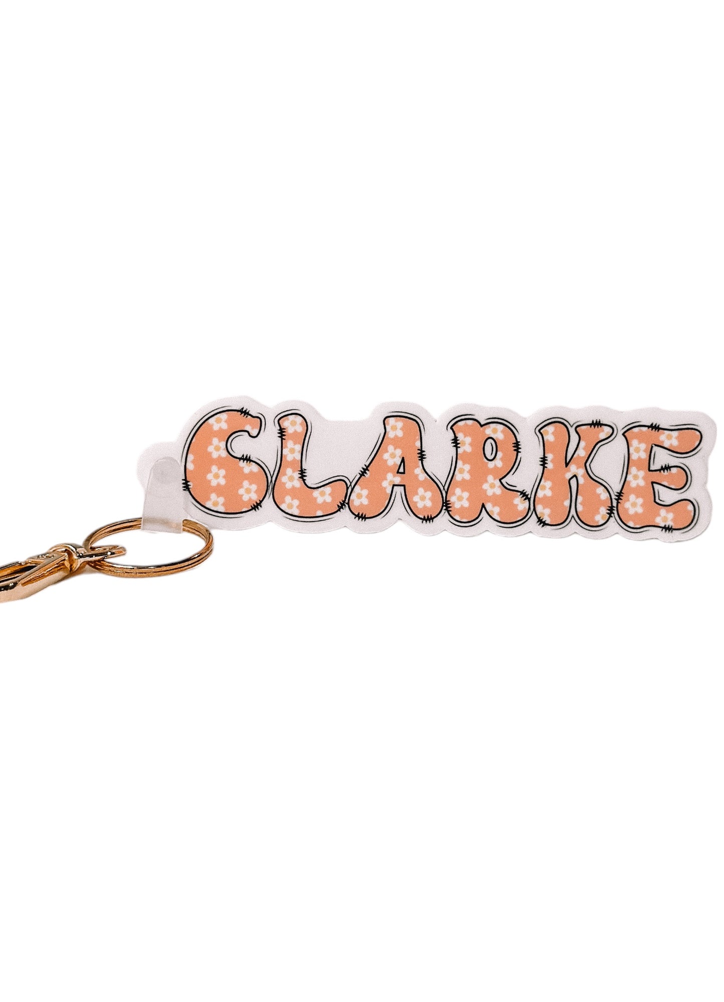 Custom Name only Keychain