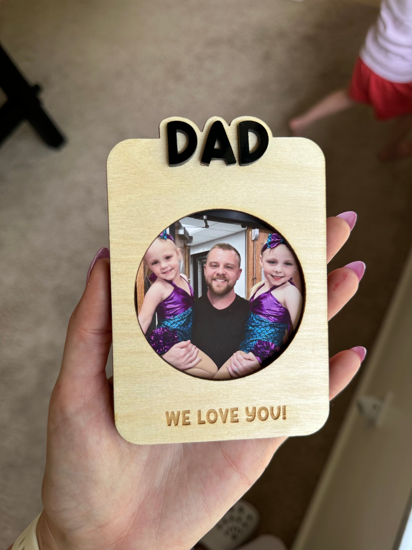Fathers Day Picture Magnet