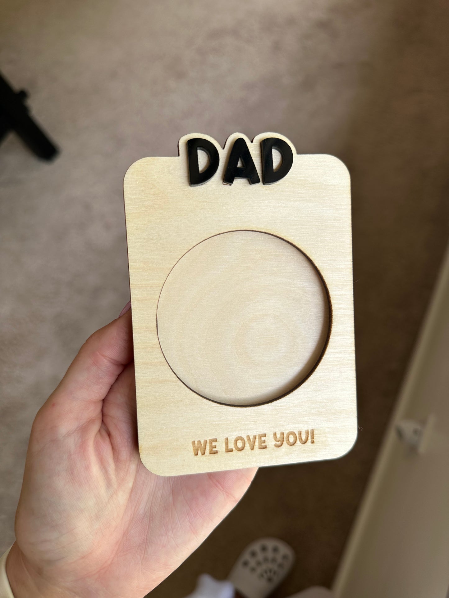 Fathers Day Picture Magnet