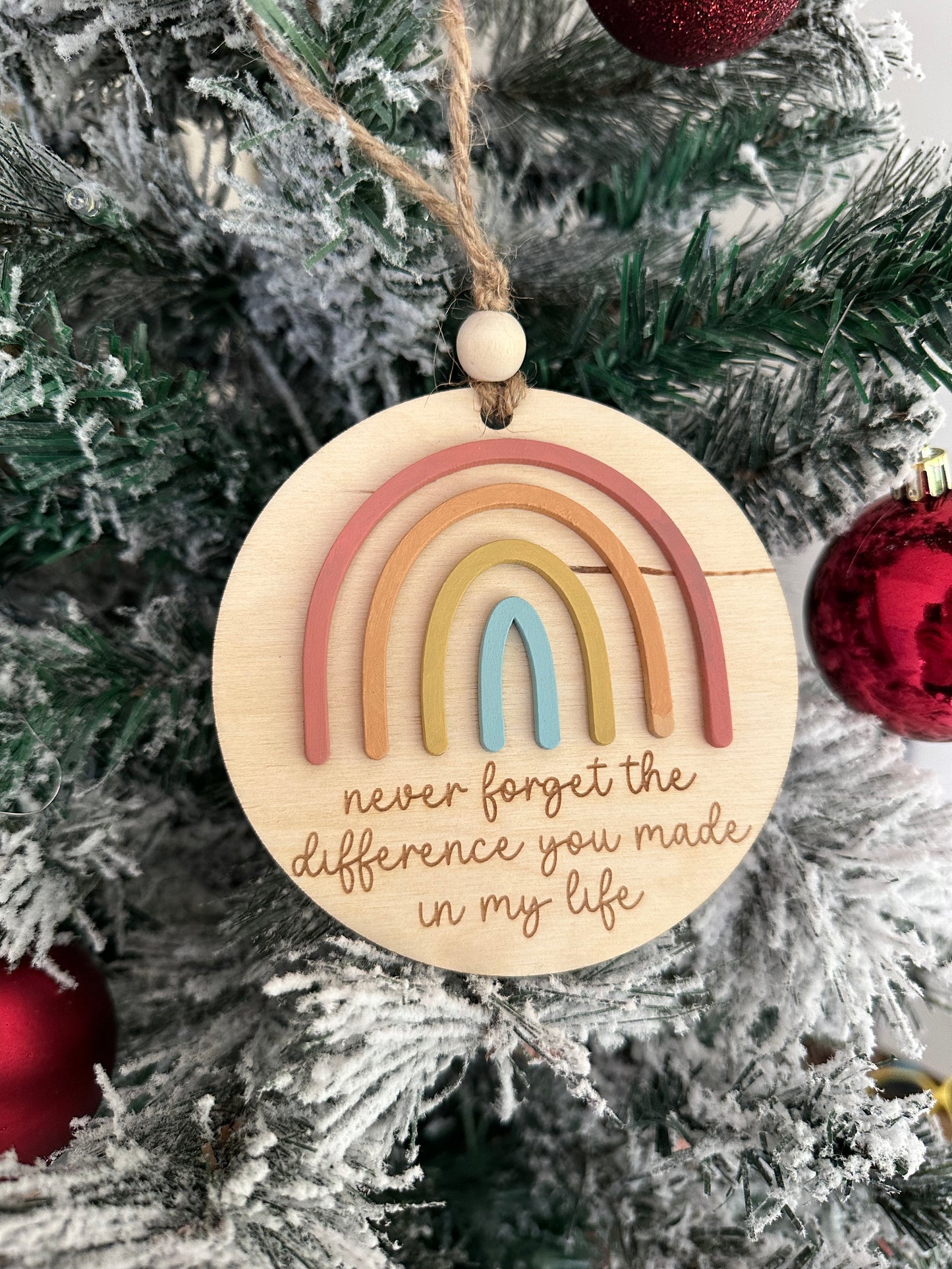 Difference in my life ornament