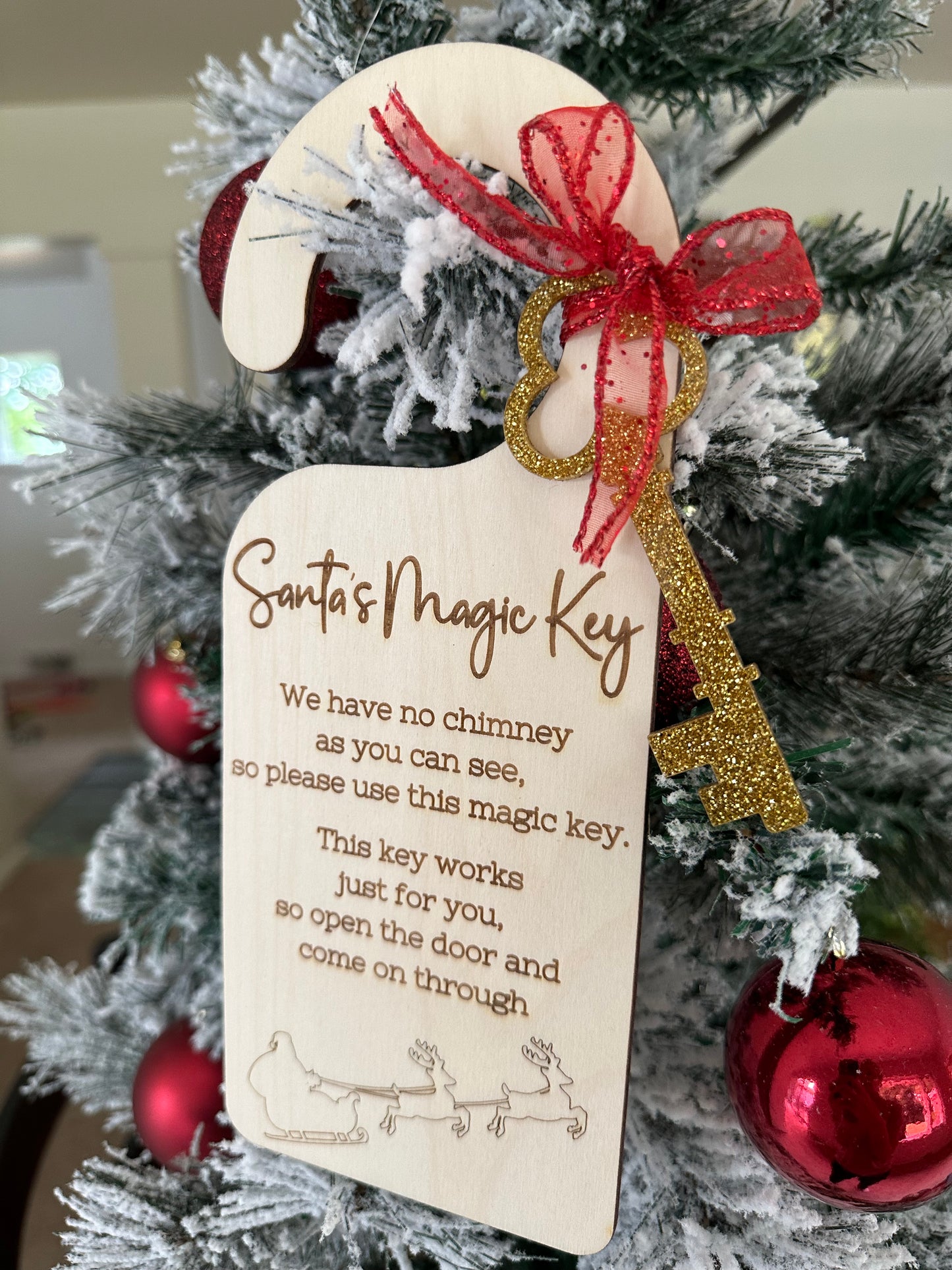 Santas Magic Key door Hanger